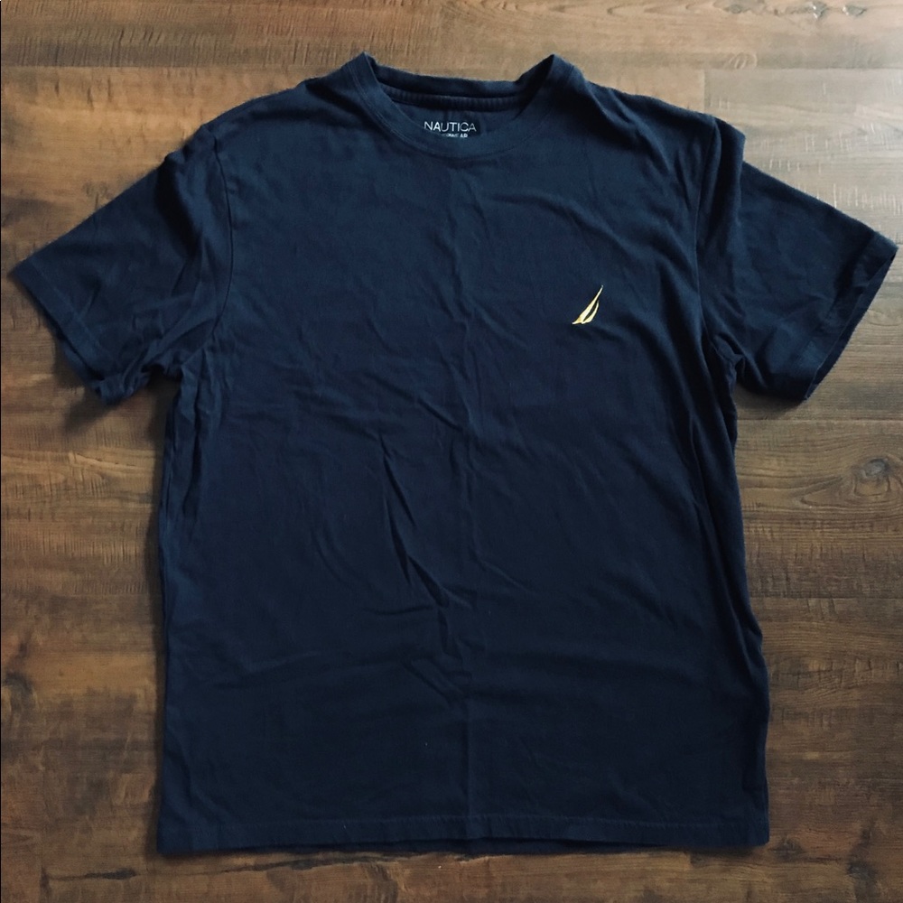 Nautica men’s T-shirt. Size M. Navy blue.